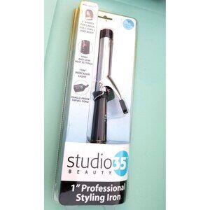Studio 35 Beauty Professional Styling Iron 1” Barrel for Large Full Curls NEW